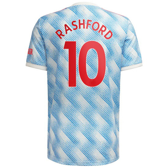 21/22 Marcus Rashford Manchester United Away Men's Jersey - Click Image to Close