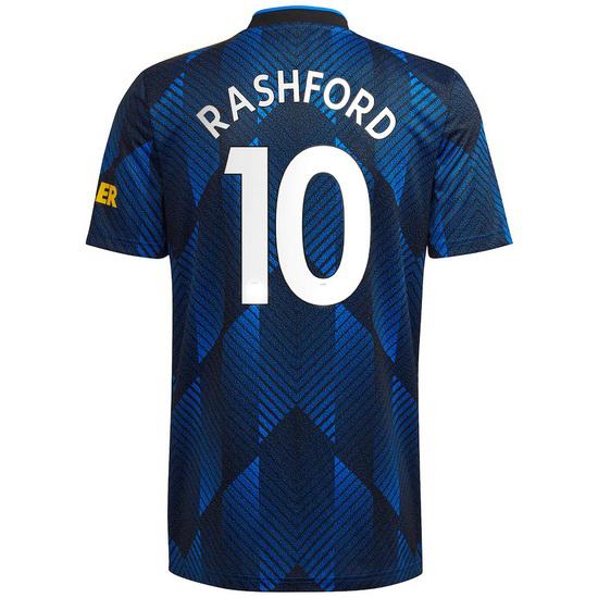 2021/2022 Marcus Rashford Manchester United Third Men's Jersey