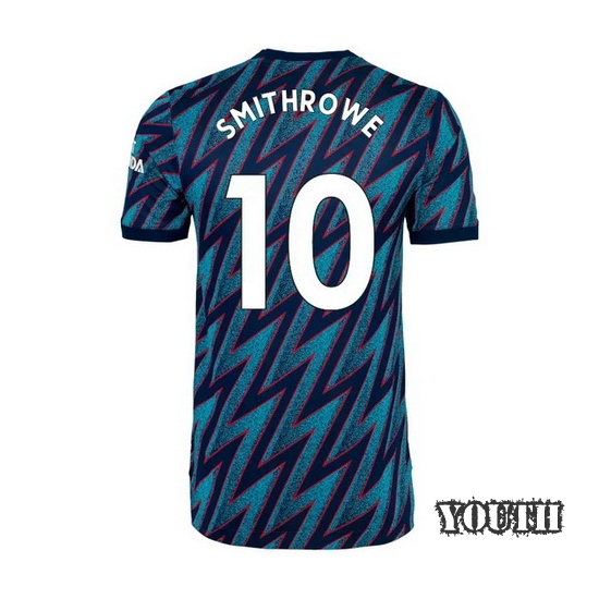 2021/2022 Emile Smith Rowe Arsenal Third Youth Soccer Jersey