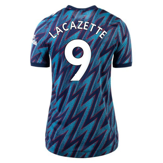 2021/2022 Alexandre Lacazette Arsenal Third Women's Jersey
