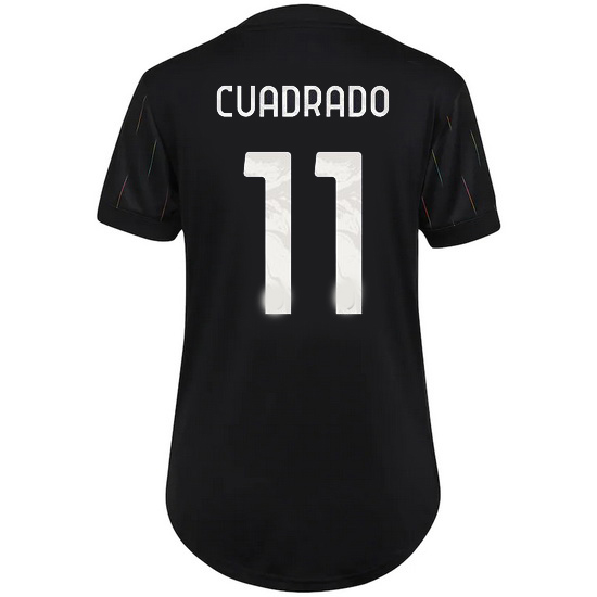 21/22 Juan Cuadrado Juventus Away Women's Soccer Jersey - Click Image to Close