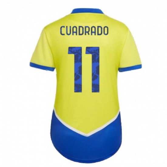 2021/2022 Juan Cuadrado Juventus Third Women's Jersey - Click Image to Close