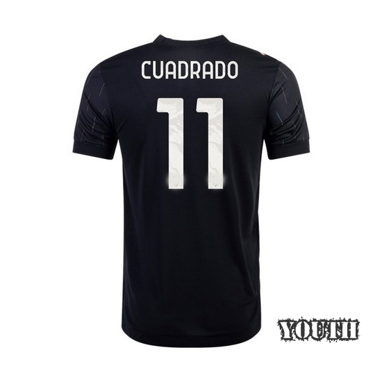 21/22 Juan Cuadrado Juventus Away Youth Soccer Jersey