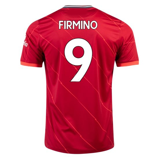2021/22 Roberto Firmino Liverpool Home Men's Soccer Jersey - Click Image to Close