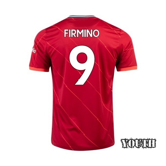 2021/22 Roberto Firmino Liverpool Home Youth Jersey