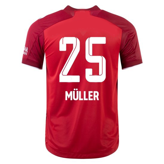 2021/22 Thomas Muller Bayern Munich Home Men's Jersey