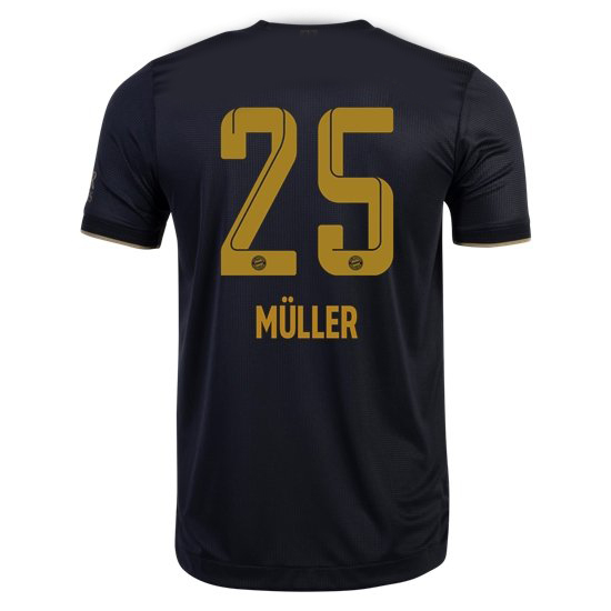 21/22 Thomas Muller Bayern Munich Away Men's Jersey