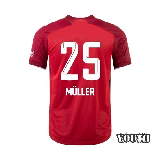 2021/22 Thomas Muller Bayern Munich Home Youth Jersey - Click Image to Close