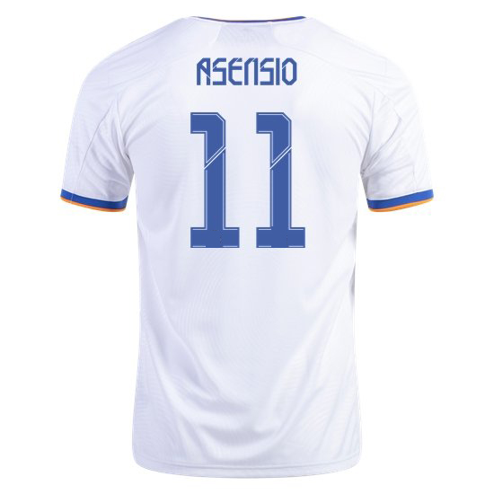 2021/22 Marco Asensio Real Madrid Home Men's Jersey