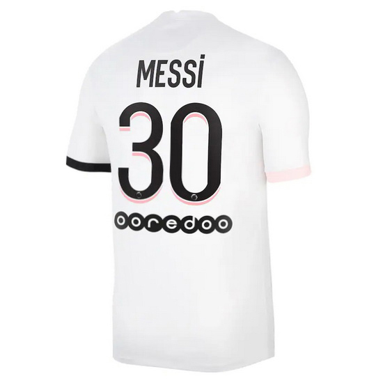 21/22 Lionel Messi PSG Away Men's Soccer Jersey - Click Image to Close