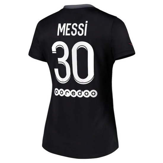 2021/2022 Lionel Messi PSG Third Women's Soccer Jersey - Click Image to Close