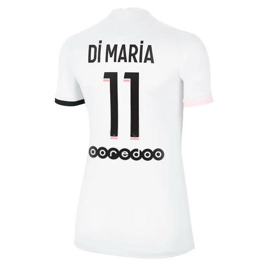 21/22 Angel Di Maria Away Women's Soccer Jersey