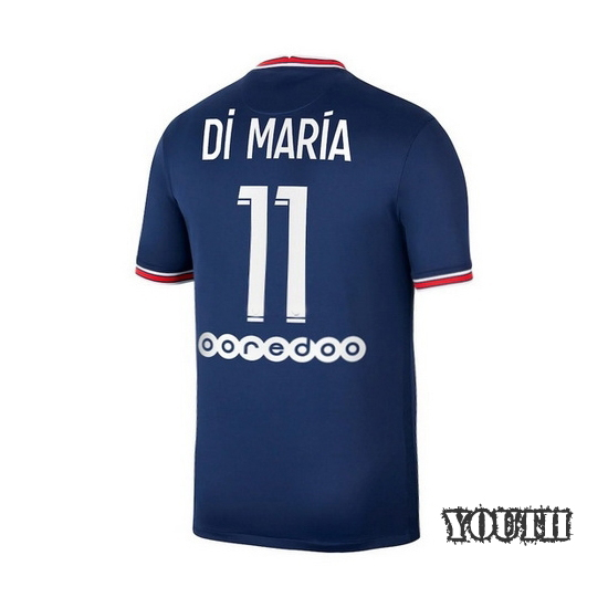 2021/22 Angel Di Maria PSG Home Youth Soccer Jersey