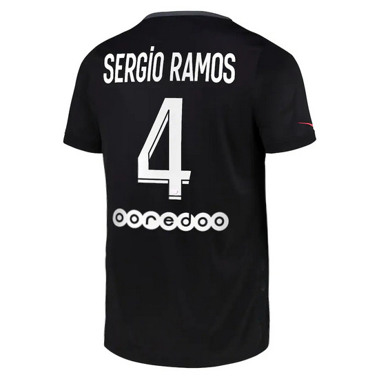 2021/2022 Sergio Ramos PSG Third Men's Soccer Jersey