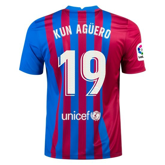 2021/22 Sergio Aguero Barcelona Home Men's Soccer Jersey