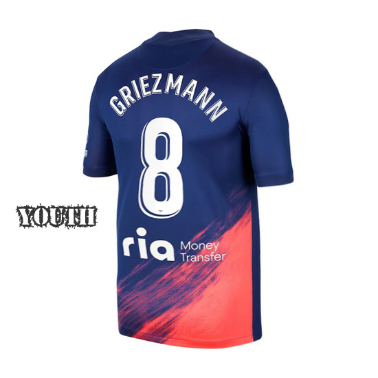 2021/22 Antoine Griezmann Atletico Madrid Home Youth Jersey