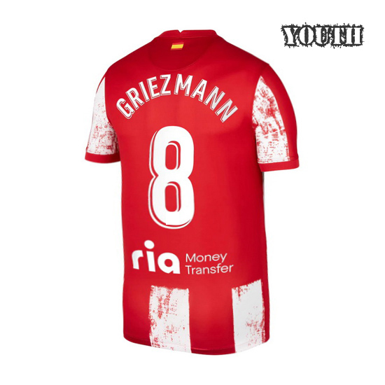 21/22 Antoine Griezmann Atletico Madrid Away Youth Jersey