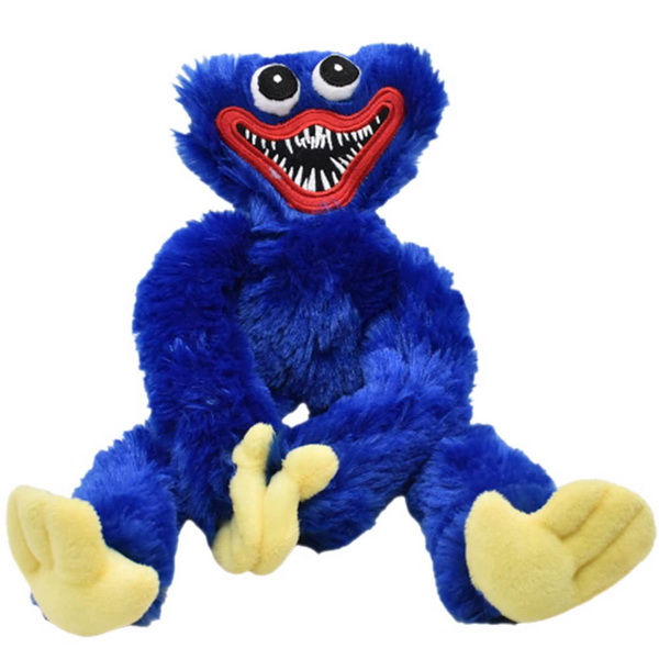 Blue Poppy Playtime Stuffed Plush Toys Huggy Wuggys Horror Doll