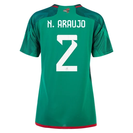 2022/23 Nestor Araujo Mexico Home Women's Soccer Jersey