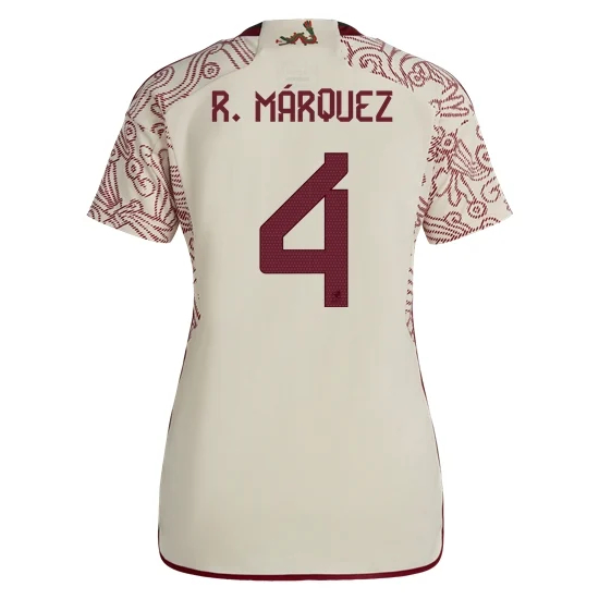 22/23 Rafael Marquez Mexico Away Women's Soccer Jersey