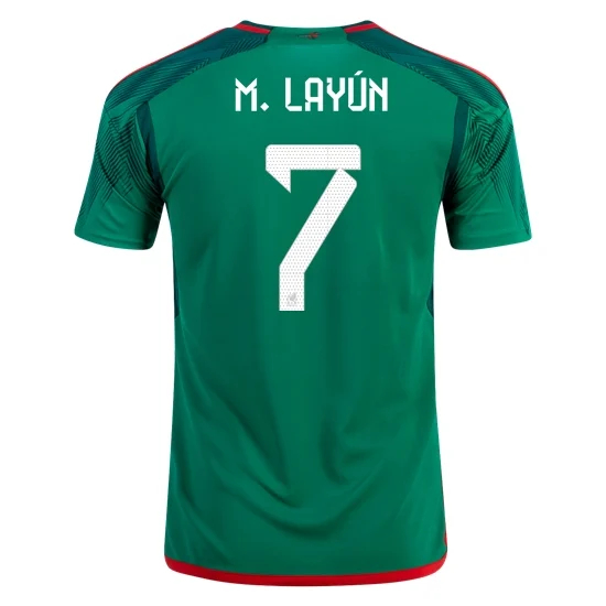 2022/23 Miguel Layun Mexico Home Men's Soccer Jersey