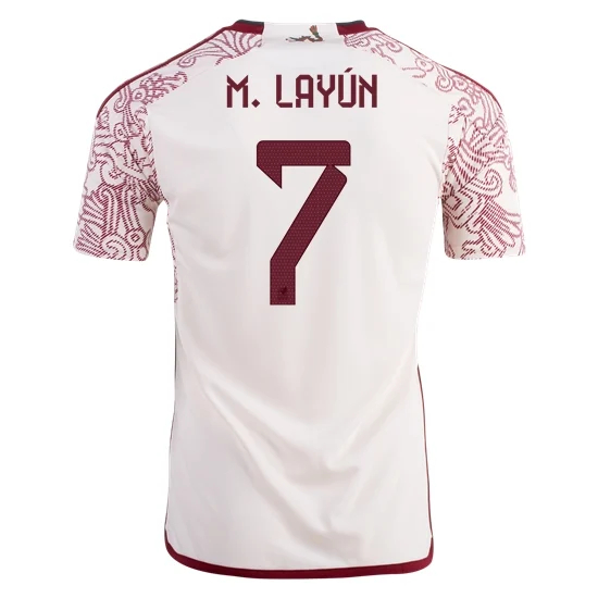 22/23 Miguel Layun Mexico Away Men's Soccer Jersey