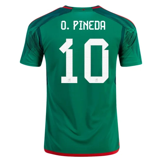 2022/23 Orbelin Pineda Mexico Home Men's Soccer Jersey
