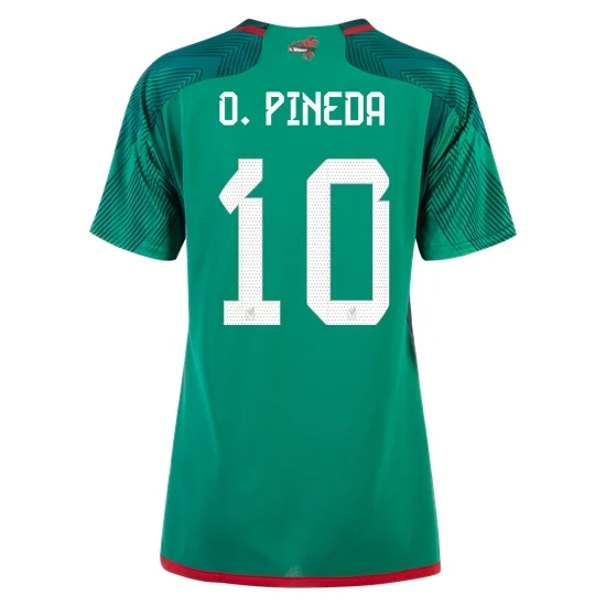 2022/23 Orbelin Pineda Mexico Home Women's Soccer Jersey