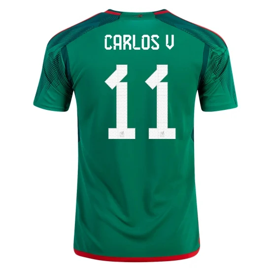 2022/23 Carlos Vela Mexico Home Men's Soccer Jersey