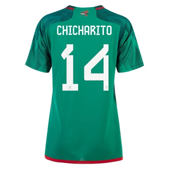 2022/23 Chicharito Mexico Home Women's Soccer Jersey