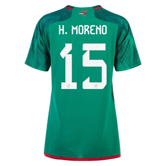 2022/23 Hector Moreno Mexico Home Women's Soccer Jersey