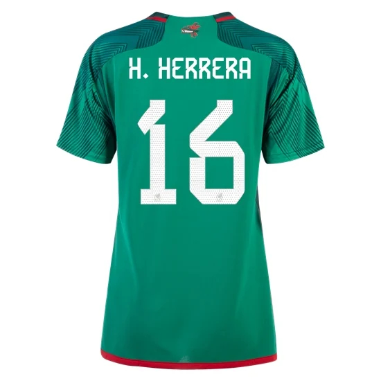 2022/23 Hector Herrera Mexico Home Women's Soccer Jersey