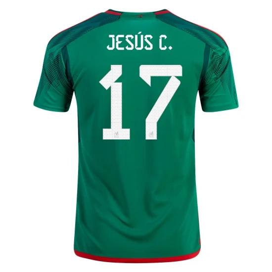 2022/23 Jesus Manuel Mexico Home Men's Soccer Jersey