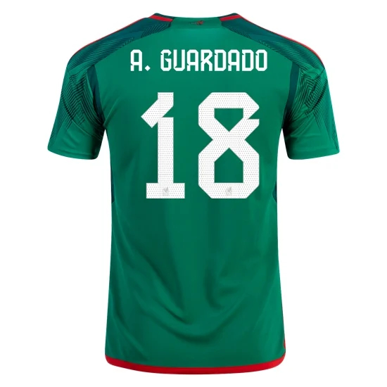 2022/23 Andres Guardado Mexico Home Men's Soccer Jersey