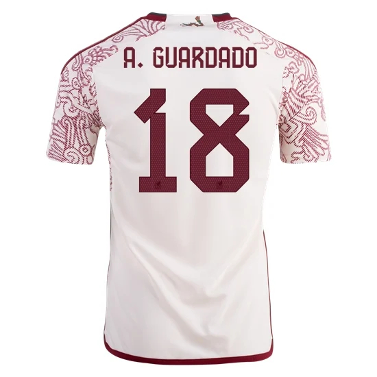 22/23 Andres Guardado Mexico Away Men's Soccer Jersey