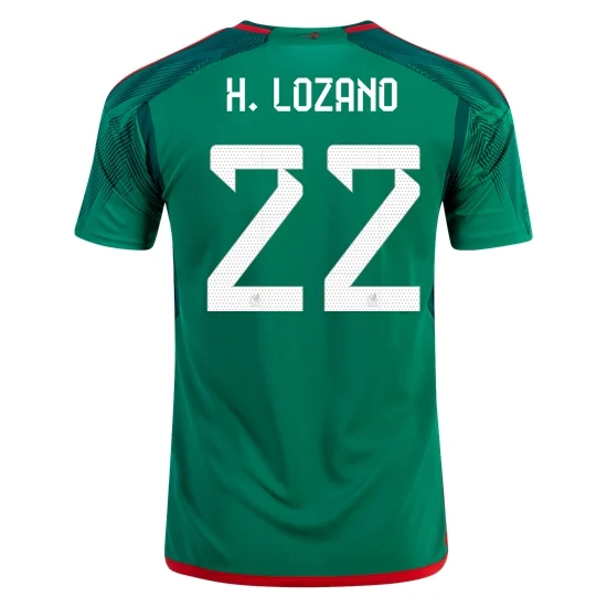 2022/23 Hirving Lozano Mexico Home Men's Soccer Jersey
