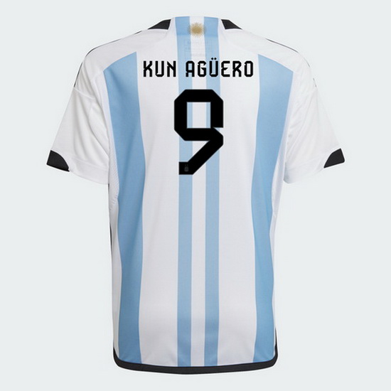 2022/23 Sergio Aguero Argentina Home Men's Soccer Jersey