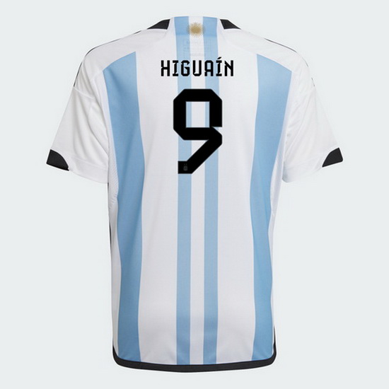 2022/23 Gonzalo Higuain Argentina Home Men's Soccer Jersey