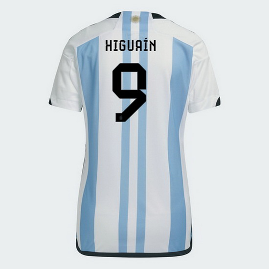 2022/23 Gonzalo Higuain Argentina Home Women's Soccer Jersey