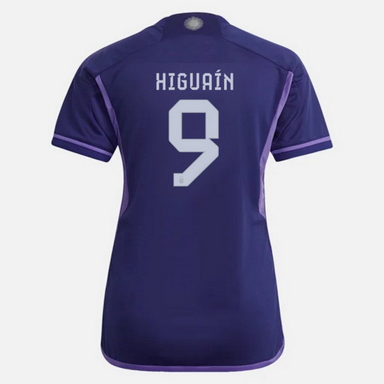 22/23 Gonzalo Higuain Argentina Away Women's Soccer Jersey