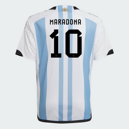 2022/23 Diego Maradona Argentina Home Men's Soccer Jersey