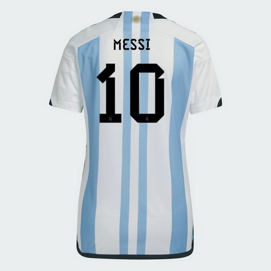2022/23 Lionel Messi Argentina Home Women's Soccer Jersey