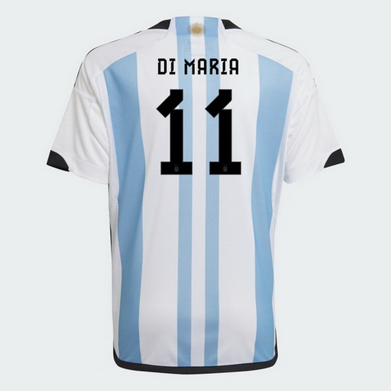 2022/23 Angel Di Maria Argentina Home Men's Soccer Jersey
