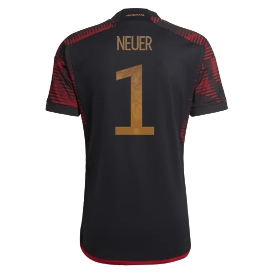 22/23 Manuel Neuer Germany Away Men's Soccer Jersey