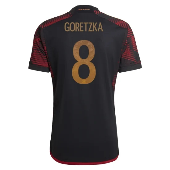 22/23 Leon Goretzka Germany Away Men's Soccer Jersey