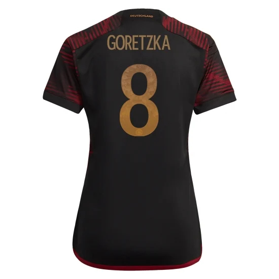 22/23 Leon Goretzka Germany Away Women's Soccer Jersey