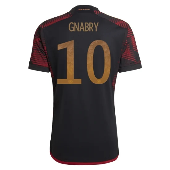 22/23 Serge Gnabry Germany Away Men's Soccer Jersey - Click Image to Close