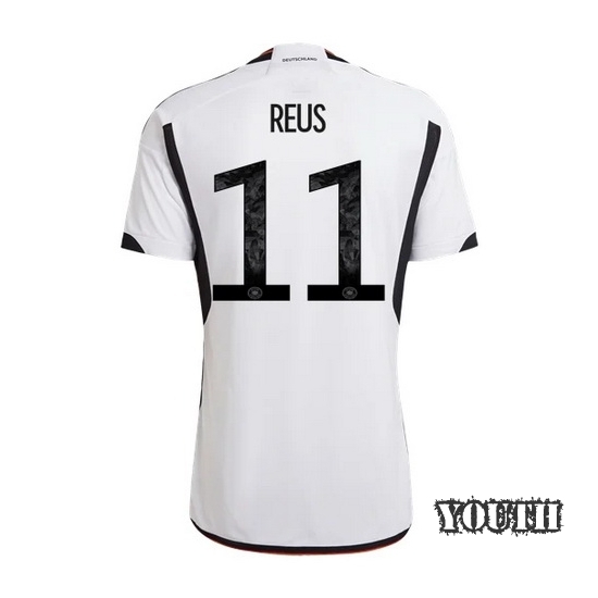 2022/23 Marco Reus Germany Home Youth Soccer Jersey