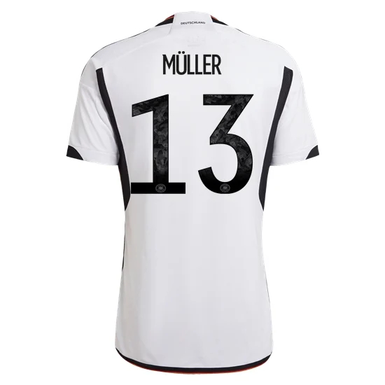 2022/23 Thomas Muller Germany Home Men's Soccer Jersey - Click Image to Close