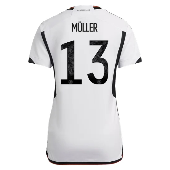 2022/23 Thomas Muller Germany Home Women's Soccer Jersey